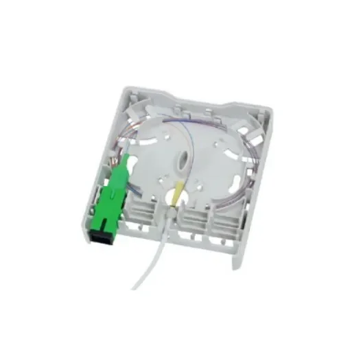 HellermannTyton Connectivity FWOA Series, Fibre 4 Way SC Wall Outlet,With Shielded Shield Type - FWOA-4VP-4VP product image