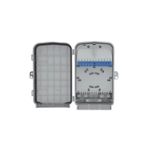 HellermannTyton Connectivity 12 Port LC Multimode Fibre Optic Patch Panel With 12 Ports Populated - MDU-S1-04LC12PA1 product image