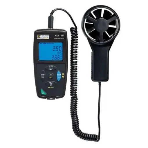 Chauvin Arnoux CA 1227 Vane Anemometer, 35m/s Max - P01654227 product image