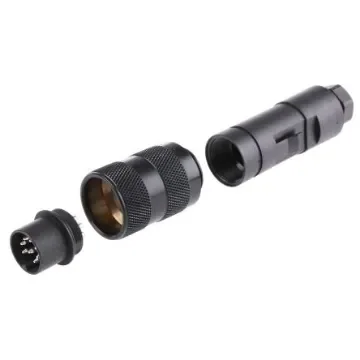 binder Circular Connector, 8 Contacts, Cable Mount, M16 Connector, Socket, Male, IP67, 723 Series - 09-0171-25-08 product image