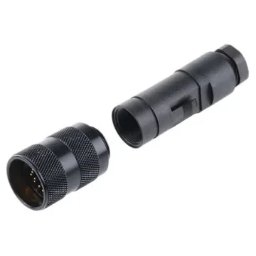 binder Circular Connector, 12 Contacts, Cable Mount, M16 Connector, Plug, Male, IP67, 723 Series - 09-0129-70-12 product image