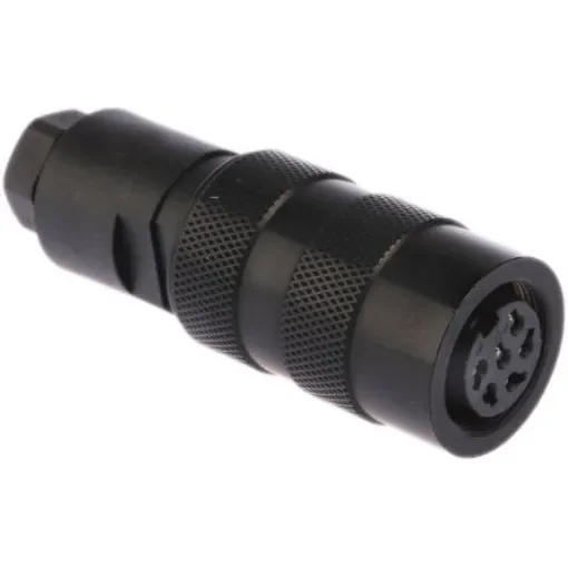 binder Circular Connector, 6 Contacts, Cable Mount, M16 Connector, Plug, Female, IP67, 723 Series - 09-0122-25-06 product image