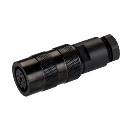 binder Circular Connector, 12 Contacts, Cable Mount, M16 Connector, Plug, Female, IP67, 723 Series - 09-0130-70-12 product image