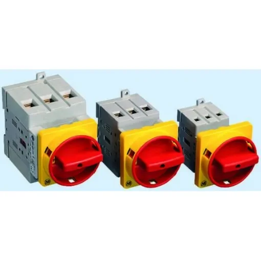 Allen Bradley 3P Pole Panel Mount Isolator Switch - 80A Maximum Current, 37kW Power Rating, IP66 - 194E-E80-1753-6N product image