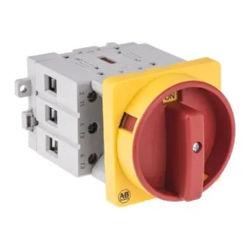 Allen Bradley 3P Pole Isolator Switch - 40A Maximum Current, IP66 - 194E-A40-1753-6N product image