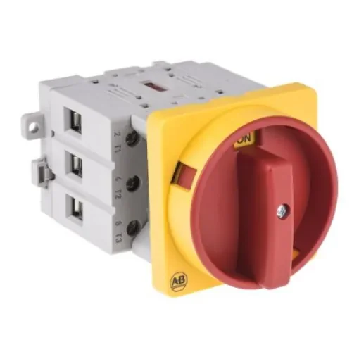 Allen Bradley 3P Pole Isolator Switch - 40A Maximum Current, IP66 - 194E-A40-1753-6N product image
