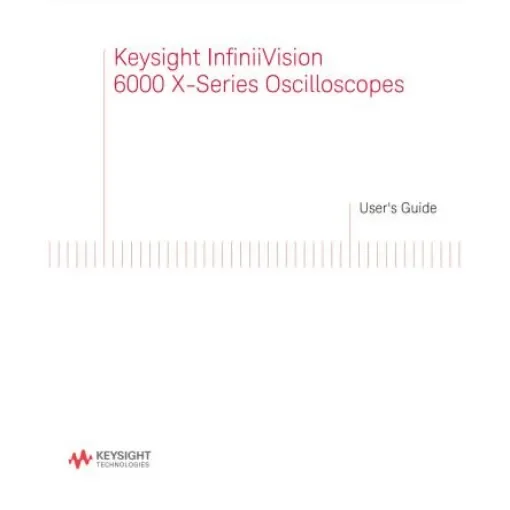 Keysight Technologies User Guide for Use with 6000X scope - N2112A-ABA product image
