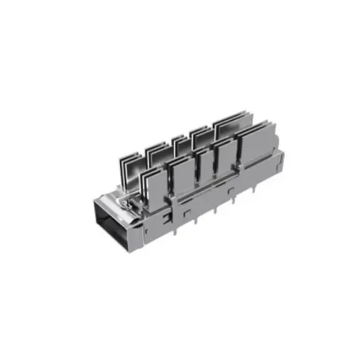 Amphenol Communications Solutions QSFP-DD I/O Connector Plug 76-Position, UE36C1621106A4A product image