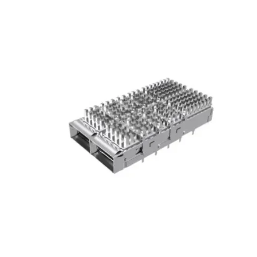 Amphenol Communications Solutions QSFP-DD I/O Connector Plug 76-Position, UE36C2620005B3A product image