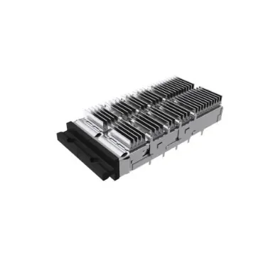 Amphenol Communications Solutions QSFP-DD I/O Connector Plug 76-Position, UE36C2620005C32 product image
