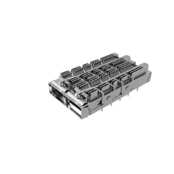 Amphenol Communications Solutions QSFP-DD I/O Connector Plug 76-Position, UE36C2621106A3A product image