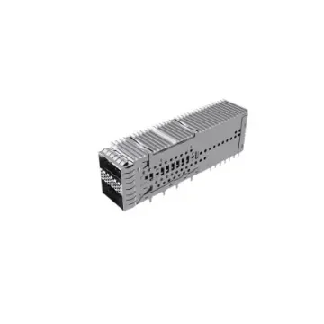 Amphenol Communications Solutions QSFP-DD I/O Connector Plug 76-Position, UE36E1620032C31 product image