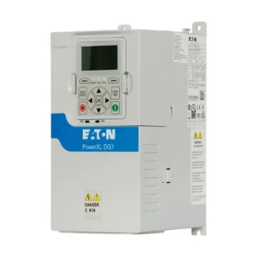 Inverter Drive, 1.5 kW, 3 Phase, 230 V ac, 6.6 A, DG1 Series - 9701-0202 DG1-326D6EB-C20C product image