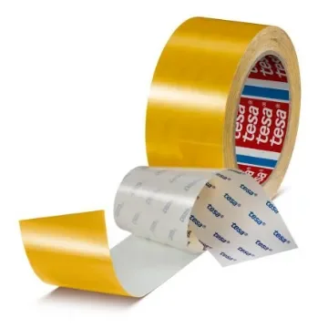 Tesa 60960 Yellow PET Film 50mm Floor Tape, 0.175mm Thickness - 60960-0001-00 product image