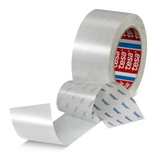 Tesa 60960 White PET Film 20m Floor Tape, 0.175mm Thickness - 60960-00007-00 product image