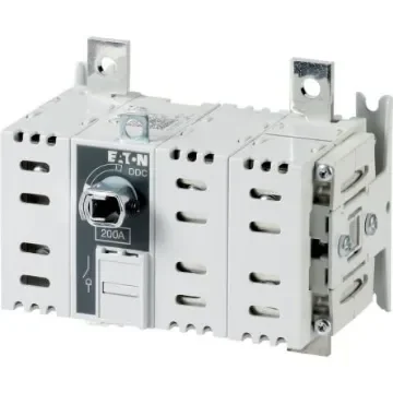 2 Pole Rear Panel Isolator Switch - 160A Maximum Current, IP20 - 6098934 DDC-160/2-SK product image