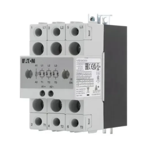 HLR Series Solid State Relay, 20 A Load, Chassis Mount, 660 V ac Load, 275 V ac Control - 360047 HLR20/3(AC)600V product image