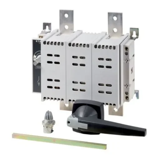 2 Pole Rear Panel Isolator Switch - 1000A Maximum Current, IP20 - 6098955 DDC-1000/2/M4/P-G product image