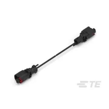 TE Connectivity 2 Way Male F Type to 2 Way Male F Type Cable assembly, 1m - 2362353-2 product image