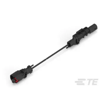 TE Connectivity 1 Way Male to 2 Way Male F Type Cable assembly, 3m - 2362354-4 product image