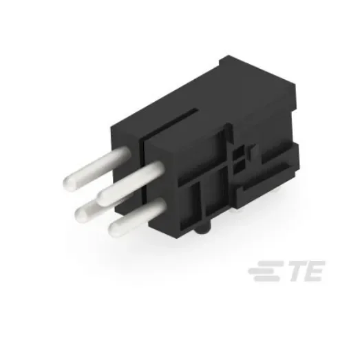 TE Connectivity, ICCON 6.6mm Pitch Power Backplane Power Connector, PIN, Right Angle, 2 Column, 2 Row, 4 Way, 2379 - 2379341-1 product image