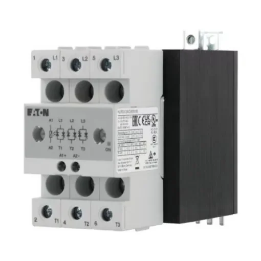 HLR Series Solid State Relay, 30 A Load, Chassis Mount, 660 V ac Load, 275 V ac Control - 360049 HLR30/3(AC)600V/S product image