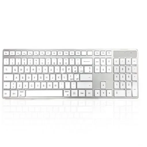 Ceratech 301 MAC Wireless Bluetooth Mac Keyboard, QWERTY, White - KYBAC301-BTMACIT product image