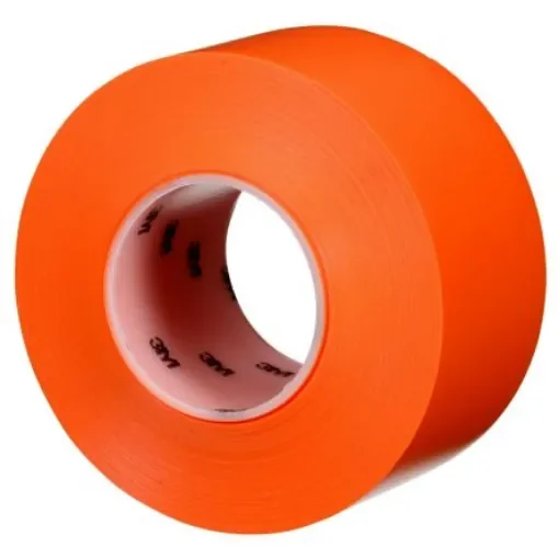 3M 971 Orange Vinyl 32.918m Floor Marking Tape, 0.432mm Thickness - 7100260043 product image