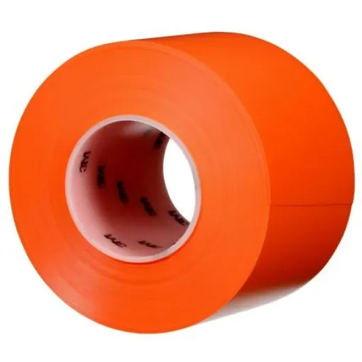 3M 971 Orange Vinyl 32.9m Floor Marking Tape, 0.432mm Thickness - 7100260625 product image