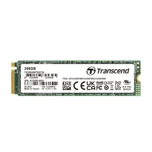 Transcend MTE672A M.2 (2280) 256 GB Internal SSD - TS256GMTE672A product image