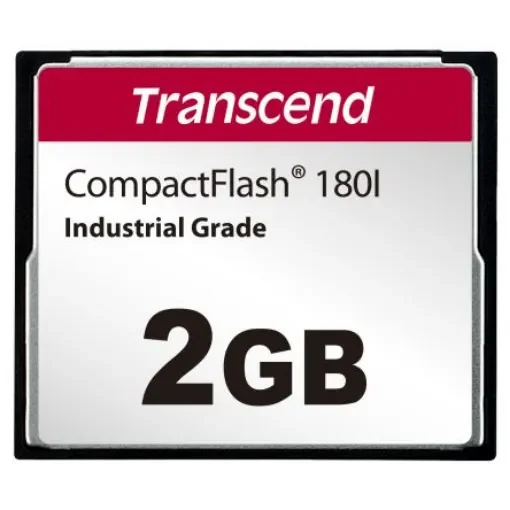 Transcend CF180I CompactFlash Industrial 2 GB SLC Compact Flash Card - TS2GCF180I product image