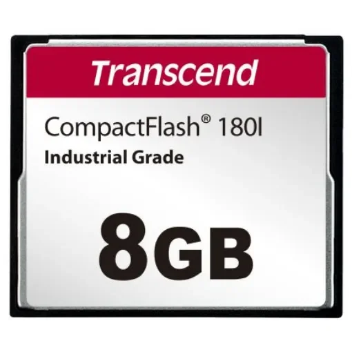 Transcend CF180I CompactFlash Industrial 8 GB SLC Compact Flash Card - TS8GCF180I product image