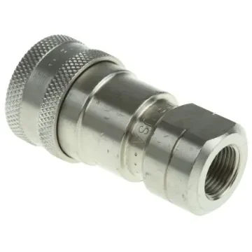 Parker Stainless Steel Female Hydraulic Quick Connect Coupling, G 3/8 Female - SH3-62-BSPP product image