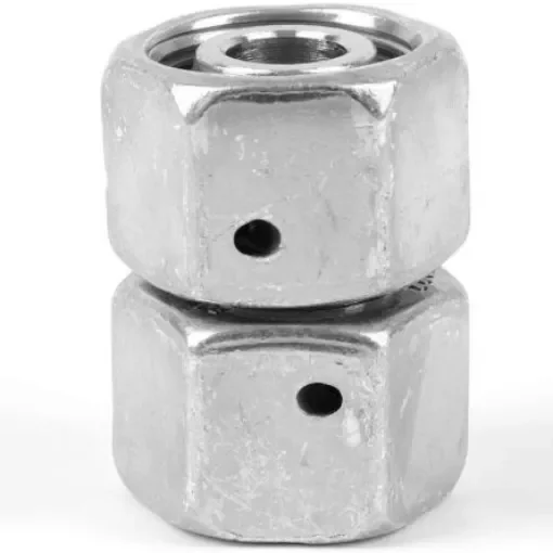 Parker Straight Swivel to Swivel Male 24° DIN Cone to Male 24° DIN Cone, GZ28LCF product image