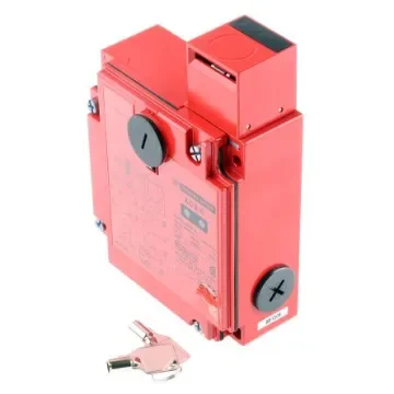 Telemecanique Sensors XCS-E Series Solenoid Interlock Switch, Power to Unlock, 24V ac/dc, 2NO/1NC, Actuator Included - XCSE5312 product image