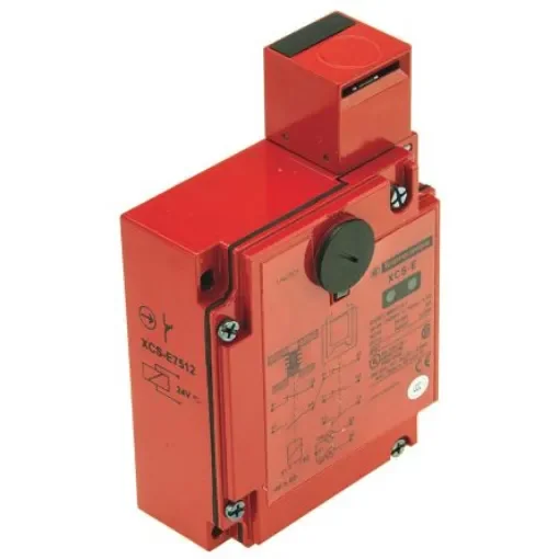 Telemecanique Sensors XCS-E Series Solenoid Interlock Switch, Power to Lock, 24V ac/dc, Actuator Included - XCSE7512 product image