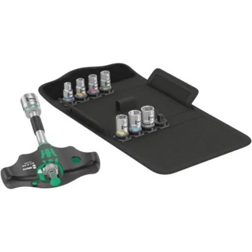 Wera Screwdriver 9 Pieces, Tamperproof Hexagon - 05023470001 product image