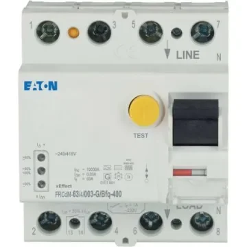 xEffect RCCB, 63A, 4 Pole, 30mA, Type B, 456V ac - 306421 FRCdM-63/4/003-G/Bfq-400 product image