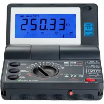 Gossen Metrawatt METRAHIT AM TECH Handheld Digital Multimeter, True RMS, 10A ac Max, 10A dc Max, 1000V ac Max - M243E product image
