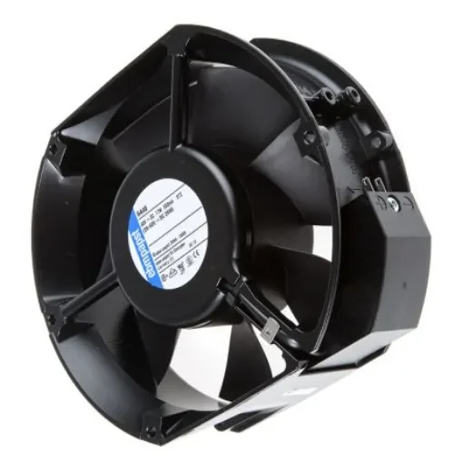 ebm-papst 6400 Series Axial Fan, 48 V dc, DC Operation, 410m³/h, 17W, 350mA Max, 172 x 150 x 51mm - 6448 product image