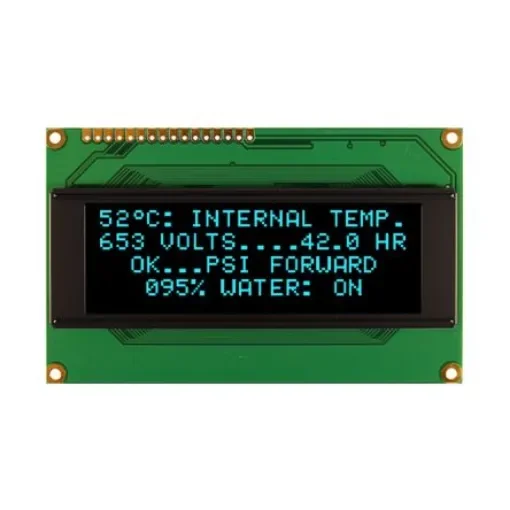 NEWHAVEN DISPLAY INTERNATIONAL Blue OLED Display Serial/Parallel Interface - NHD-0420DZW-AB5 product image