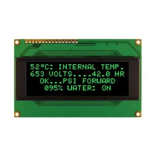 NEWHAVEN DISPLAY INTERNATIONAL Green OLED Display Serial/Parallel Interface - NHD-0420DZW-AG5 product image