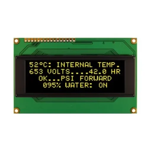 NEWHAVEN DISPLAY INTERNATIONAL Yellow OLED Display Serial/Parallel Interface - NHD-0420DZW-AY5 product image