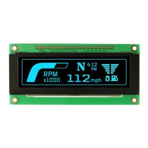 NEWHAVEN DISPLAY INTERNATIONAL 2.8in Blue OLED Display Serial/Parallel Interface - NHD-2.8-25664UCB2 product image