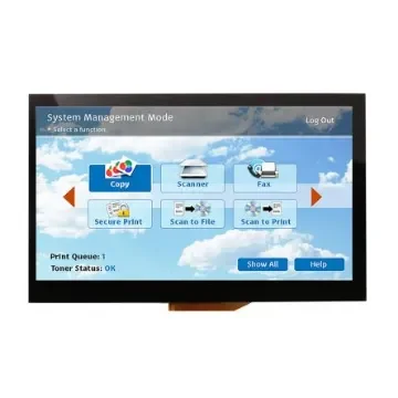 NEWHAVEN DISPLAY INTERNATIONAL NHD-7.0-800480EF-ASXN#-CTP TFT LCD Colour Display / Touch Screen, 7in product image