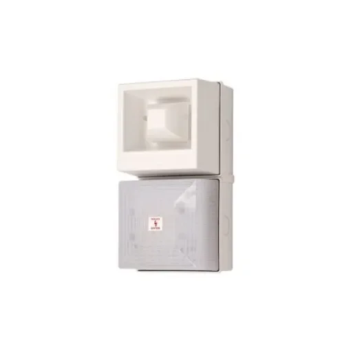 Clifford & Snell YL40 Series Opal Sounder Beacon, 48 V dc, IP65, Base-mounted, 108dB at 1 Metre - 245241 product image