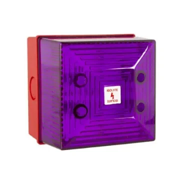 Clifford & Snell FD40 Series Magenta Flashing Effect LED Beacon for Use with Commercial & Light Industrial - 245447 product image