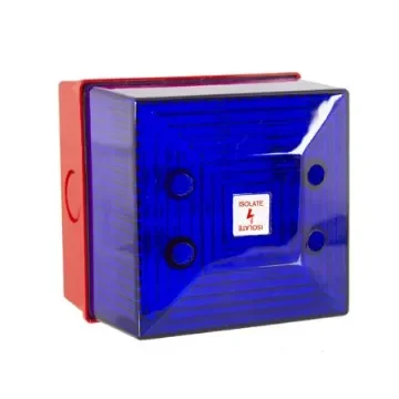 Clifford & Snell FD40 Series Blue Flashing Effect LED Beacon for Use with Commercial & Light Industrial Applications, - 245452 product image