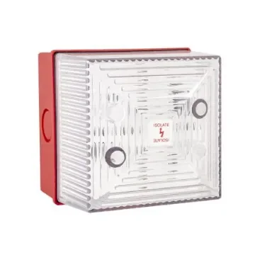 Clifford & Snell SD40 Series Clear Static Effect LED Beacon for Use with Commercial & Light Industrial Applications, 85 - 245473 product image