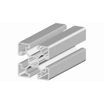 RS PRO Silver Aluminium, Anodized Profile Strut, 45 x 45 mm, 10mm Groove, 2m Length - 2647844 product image